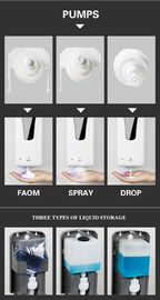 Non-touch Hands Free Standing Automatic Hand Sanitizer Dispenser with stand