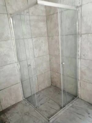 Πλήρες διαφανές τετράγωνο 900x900mm δωματίων ντους συρόμενων πορτών γυαλιού